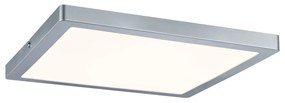 Paulmann 70867 Atria LED panel, négyzet, fényerőszabályozható, króm, 2700K melegfehér, beépített LED, 1800 lm, IP20