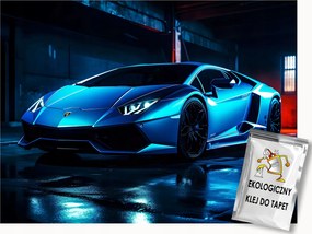 Fotótapéta Flizelina Csarnok Sport Garázs Autó Szuper Autó 300x210 ragasztó