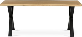 Étkezőasztal 180x90 cm MDF vad tölgy
