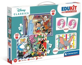 Disney Classics Magical 4 az 1-ben játékgyűjtemény Clementoni