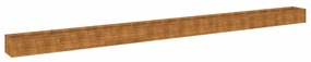 corten acél kerti magaságyás 770x50x36 cm