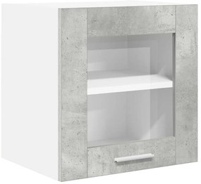 Függő szekrény Riga 2 pcs Beton Szürke 40 x 31 x 40 cm Faanyag