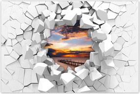 Poszterek 90x60 Nyugati tó móló