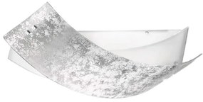 Gea Luce CAMILLA P M arg - Mennyezeti lámpa CAMILLA 2xE27/70W/230V 63,5 cm ezüst