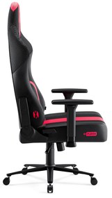 Diablo X-Player 2.0 szövet gamer szék Átlagos méret: Kármin-antracit
