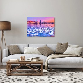 Üveg kép - Prága (70x50 cm)