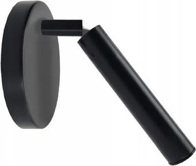 Fekete fali lámpa reflektor cső Kosame 4054 Antigo