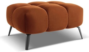 Narancssárga bársony lábtartó Nalu – Makamii