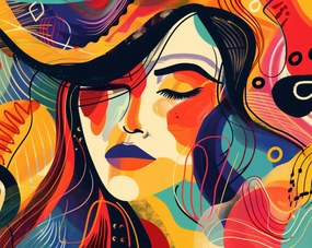 Poszter 76x60,5cm Gazdagság Színpaletta