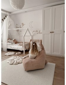 Világos rózsaszín gyerek babzsák Funny Bunny – The Brooklyn Kids