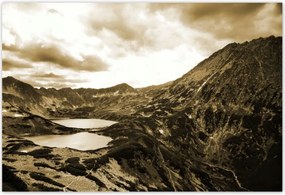 Poszterek 155x105 Tátra Lengyel hegyek Kilátás