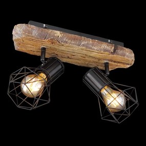 Globo 54017W-2 - PRISKA 2xE27/60W/230V spotlámpa