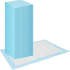 vidaXL Nem szőtt szövet állat tréningpárna 400 pcs Kék és Fehér