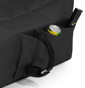 Sötétkék babzsákfotel Chill Gamer L – So Soft?