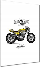 Vászonkép 70x100 Motorkerékpár Antik Vintage