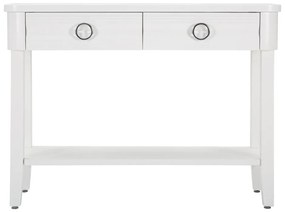 Fehér jegenyefenyő konzolasztal 40x110 cm Shine – Mauro Ferretti