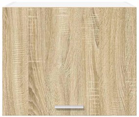 Függő szekrény Riga 2 pcs Sonoma tölgy és fehér 50 x 31 x 40 cm