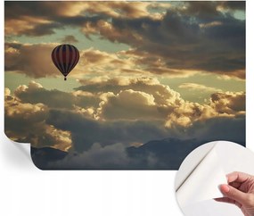Öntapadós Fali Fotótapéta Hálószoba Léggömb a felhőkben 208x146 cm