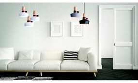 Zambelis 1990 - Csillár zsinóron 1xE27/40W/230V tölgy/fekete