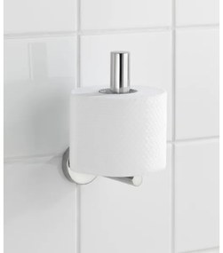 WENKO 20218100 - WC-papírtartó BOSIO SHINE 8x12,5 cm rozsdamentes acél/ezüst