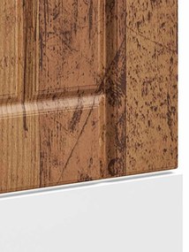 vidaXL mosogatógép panel Lucca régi fából színű fából készült műfa