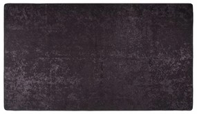 antracitszürke csúszásmentes mosható szőnyeg 190 x 300 cm