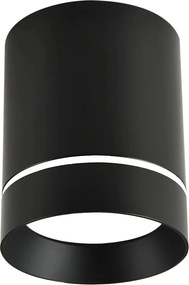 Mennyezeti spot lámpatest fekete modern spot 12 cm Candellux