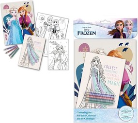 Disney Jégvarázs Enchanted színező szett