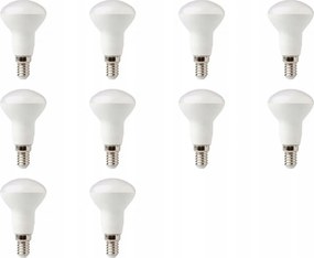 Led izzó Gomba Energiatakarékos 8W Kis menetes E14 Meleg 10db-os szett