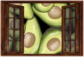 Poszterek 90x60 Avokádó Gyümölcs Natu mag