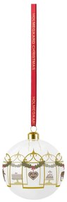 Üveg kézzel fújt karácsonyfadísz ø 8 cm Annual Christmas Bauble – Holmegaard