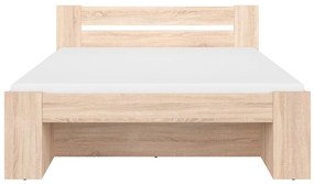 Franciaágy 160 cm Nepo Plus 14 (szonoma tölgy) (ágyrács nélkül) . 1098330