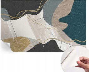 Dekoratív öntapadós fotótapéta irodába Absztrakt formák 416x254 cm