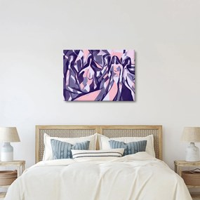 Kép - absztrakt nők (70x50 cm)