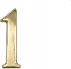 Házszám Épület Sárgaréz Szám 20 cm "1