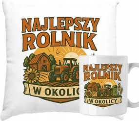 Párna Bögre A legjobb gazda a környéken Gazda Vicces pólók