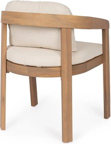 Natúr színű tömörfa kerti szék Pablo – Bizzotto