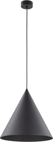 TK LIGHTING 10057 CONO Modern Függesztett Lámpa Fekete E27 IP20