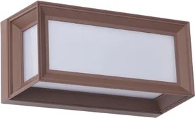 Brilagi - LED kültéri fali lámpa PARKER LED/12W/230V barna IP44