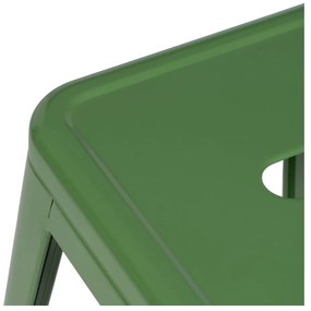 Zöld fém bárszék szett 2 db-os (ülésmagasság 61 cm) – Ixia