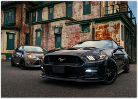 Poszterek 70x50 Fekete amerikai szörny