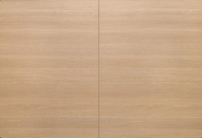 Giacomo bővíthető étkezőasztal – natúr / fekete 180 - 240 cm