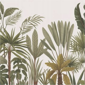Fotótapéta Flizelin Fal a Hálószobába Egzotikus levelek 250x250 Ragasztó