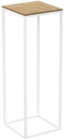 Virágállvány 70x24 cm fehér