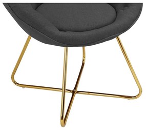 Sötétszürke fotel Tigela - Støraa