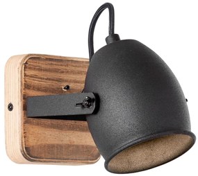 Brilliant CROWTON fali spotlámpa 1xGU10/6W/230V, fenyő