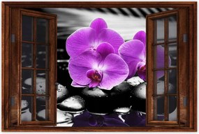 Poszterek 120x80 Lila leanderek