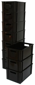 SmartStore Basic tárolódoboz, 12,5 l, fekete