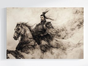 Vászonkép Canvas Japán Ázsia Harcos Szamuráj Hős Ló 60x40