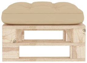 Impregnált fenyőfa kerti raklapzsámoly